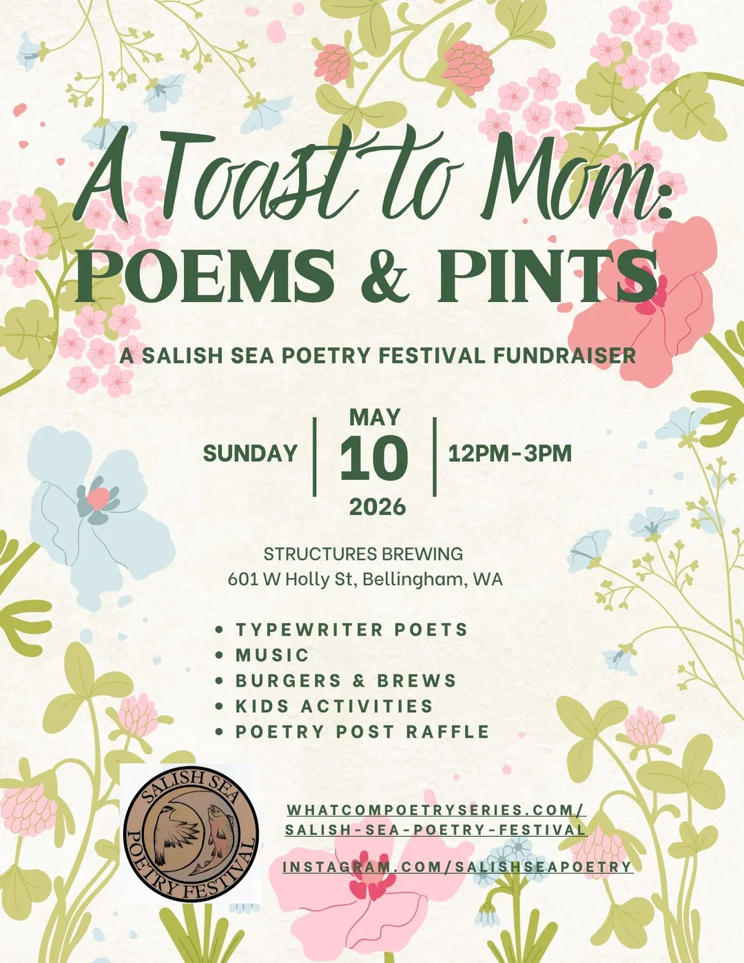 A Toast to Mom: Poems & Pints

